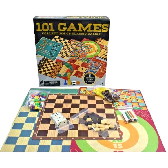 Cardinal Games 101 Games Collection of Classic Games Complete - Picture 2 of 8